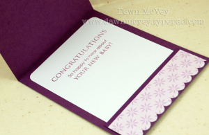 Onesie Card - inside