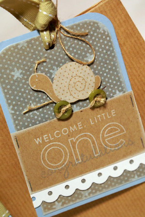 Welcome Little One Tag