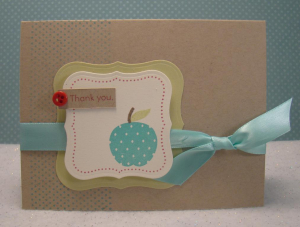 Teacher's Apple Thank You