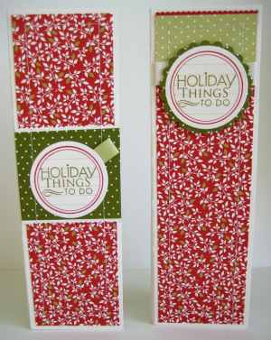 holiday to do list notepads