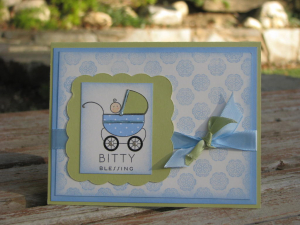 Baby Boy card