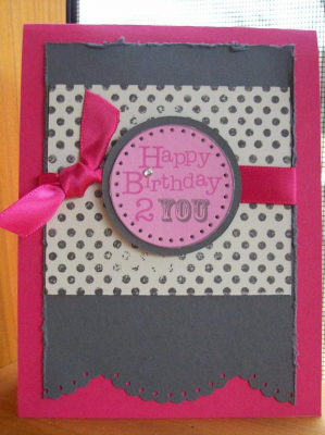 Happy Birthday 2 You Anniversary Card