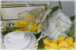 Baby Boy Bouquet ~ Close Up