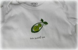 Sweet Pea Onesie