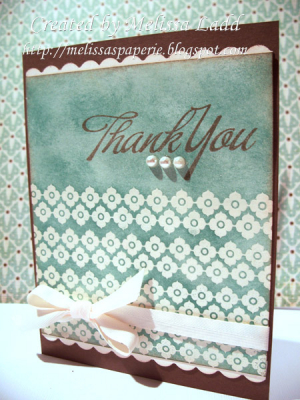 Thank you emboss resist