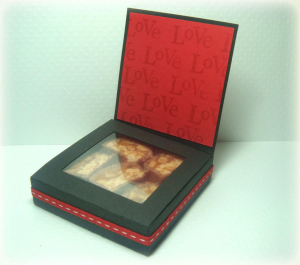 valentine gift box inside