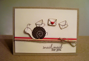 CAS, snail mail for you 2