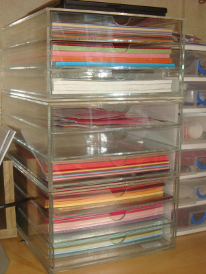 acrylic drawers