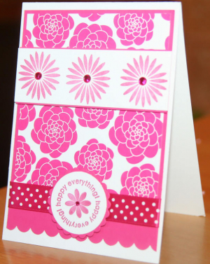 papertrey pink happy everything