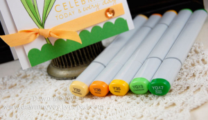 Celebrate Card - copics