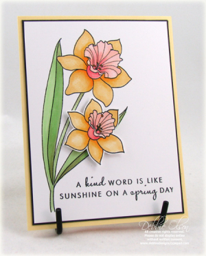 Debbie Olson - Year of Flowers: Daffodils