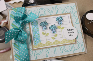 Mini Mushroom Blue Card