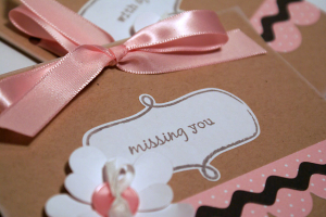 Stickered Frame Cards - detail