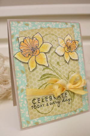 Michelle Wooderson - Year of Flowers:  Daffodils