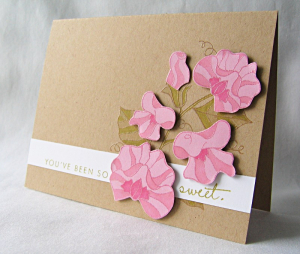 Maile Belles - Year of Flowers: Sweet Peas