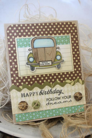 Michelle Wooderson - Background Basics: Woodgrain