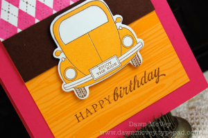 Happy Birthday detail