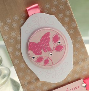 Beautiful Butterfly Bag detail