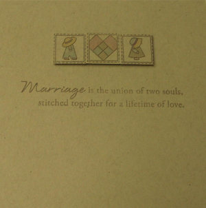 Marriage is....
