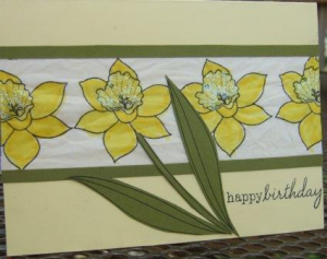 Happy Birthday- Daffodils