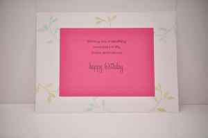 Birthday Card- female (inside)
