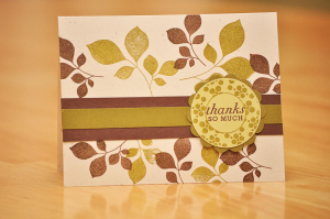 Thank-you Card- male