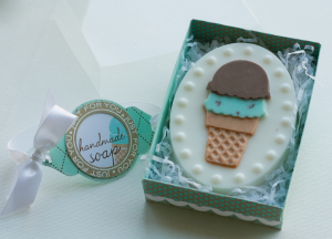 Chocolate Mint Chip Gift Soap revealed