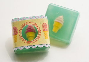 Ice Cream eraser Soap