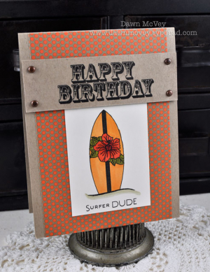 Happy Birthday Surfer Dude