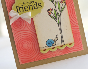 Forever Friends Snail detail