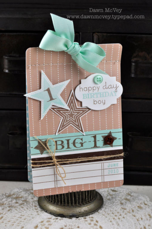 Dawn McVey - Mini Scrapbook Series: Library Ledger