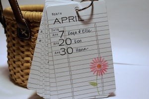 Birthday & Anniversary Calendar - April