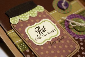 Art From the Heart Card - detail