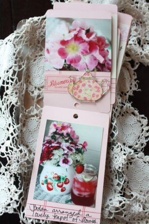 Michelle Wooderson - Mini Scrapbook Series: Library Ledger