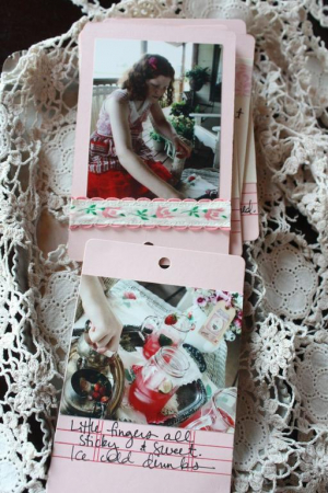 Jar Mini Album-Sugar Dipping Pages