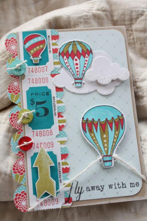 Michelle Wooderson - Up, Up & Away & Up, Up & Away Sentiments