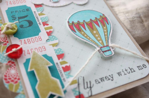 Balloon Ride Card-Closeup