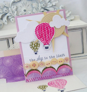 Melissa Phillips - Up, Up & Away & Up, Up & Away Sentiments