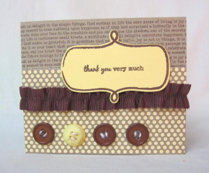 Fillable Frames #2 Notecard