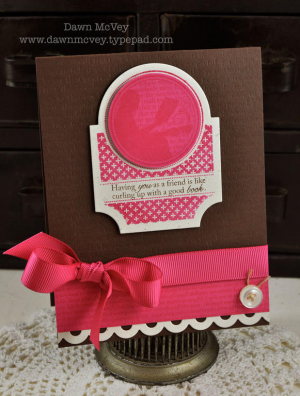 Having You As a Friend card