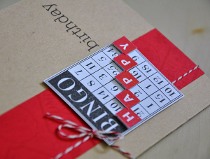 Bingo Birthday Detail