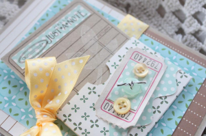 Just a Note Libary Card Closeup