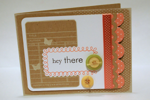 Hey There Butterfly Card