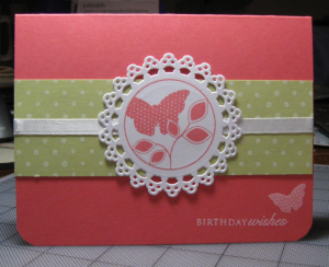 Round & round bday card B
