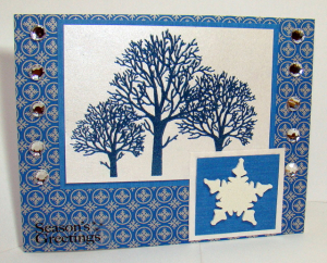 Through the Trees in Sapphire