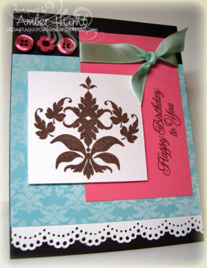 Damask Birthday