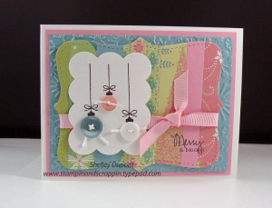 merry & bright swell noel ornaments