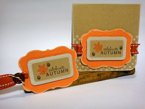 Celebrate Autumn Card & Tag