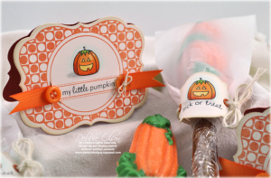 My Little Pumpkin Halloween set detail