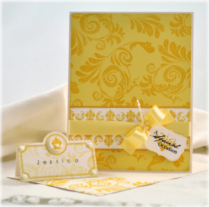 Place Card and Invitation